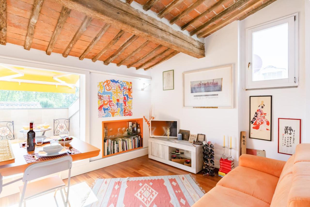 Piazza Dei Cavalieri Orange Attic Apartment 피사 외부 사진